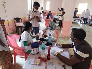 Eye Camp and Blood Donation Camp in Silli